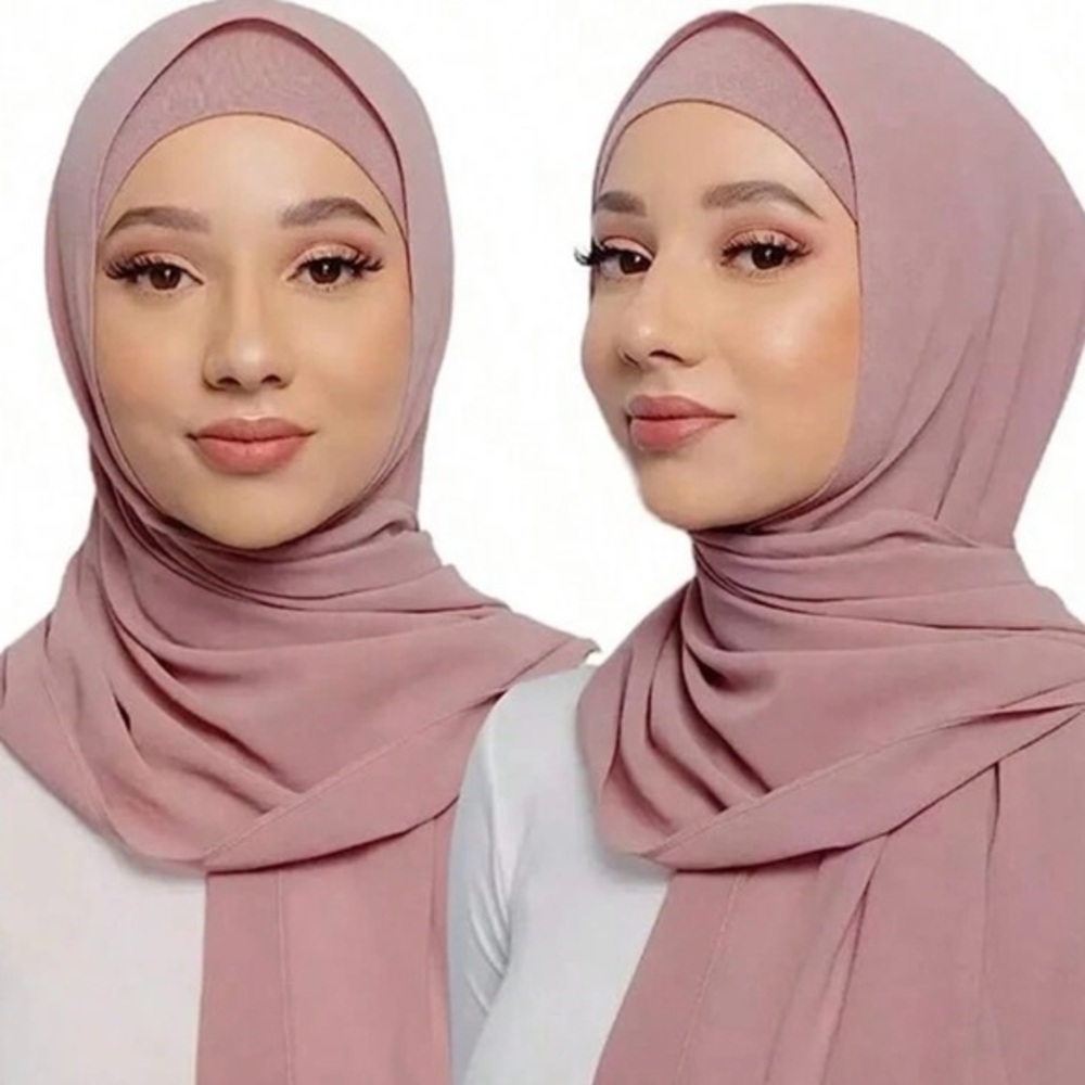 Dynamic Duo Hijab bundle Hijab with undercap Chiffon scarf with underscarf